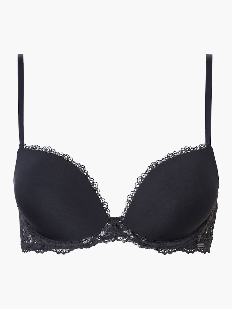 Calvin Klein Black Push-Up T-shirt Bra - Seductive Comfort - Image 4 of 4