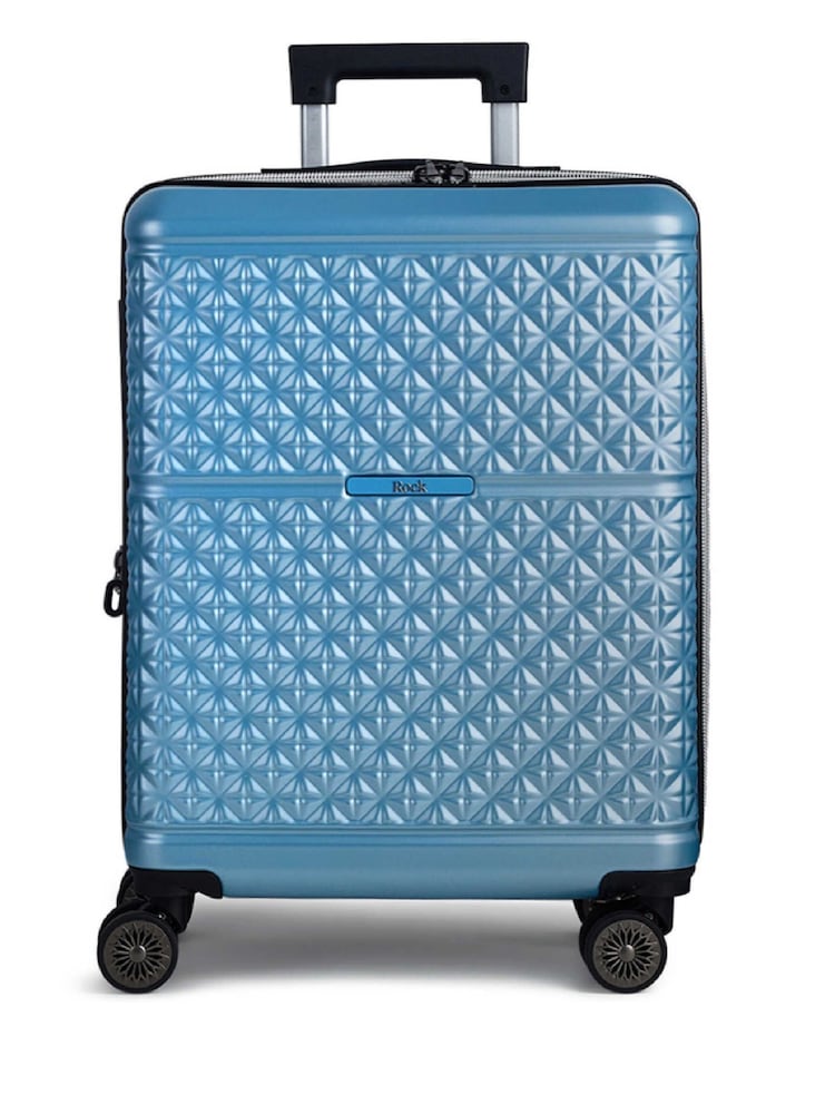 Blue - Rock Luggage Maya Cabin Suitcase - Image 1 of 3