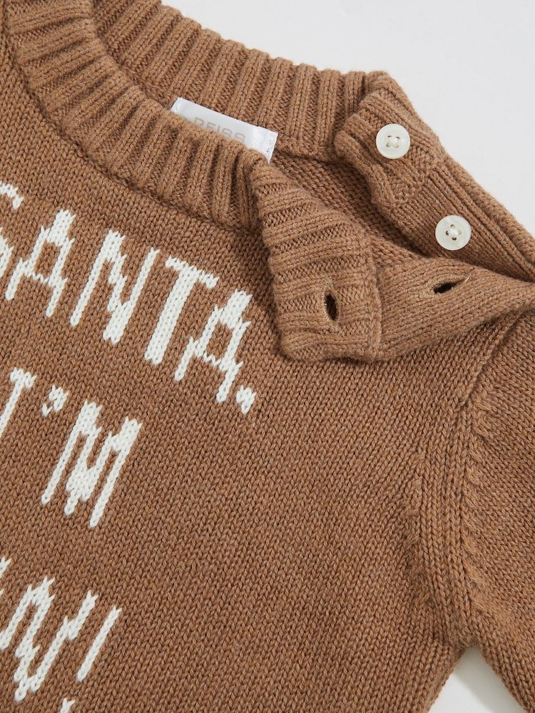 Reiss Camel Eli Jumper - Image 2 of 2