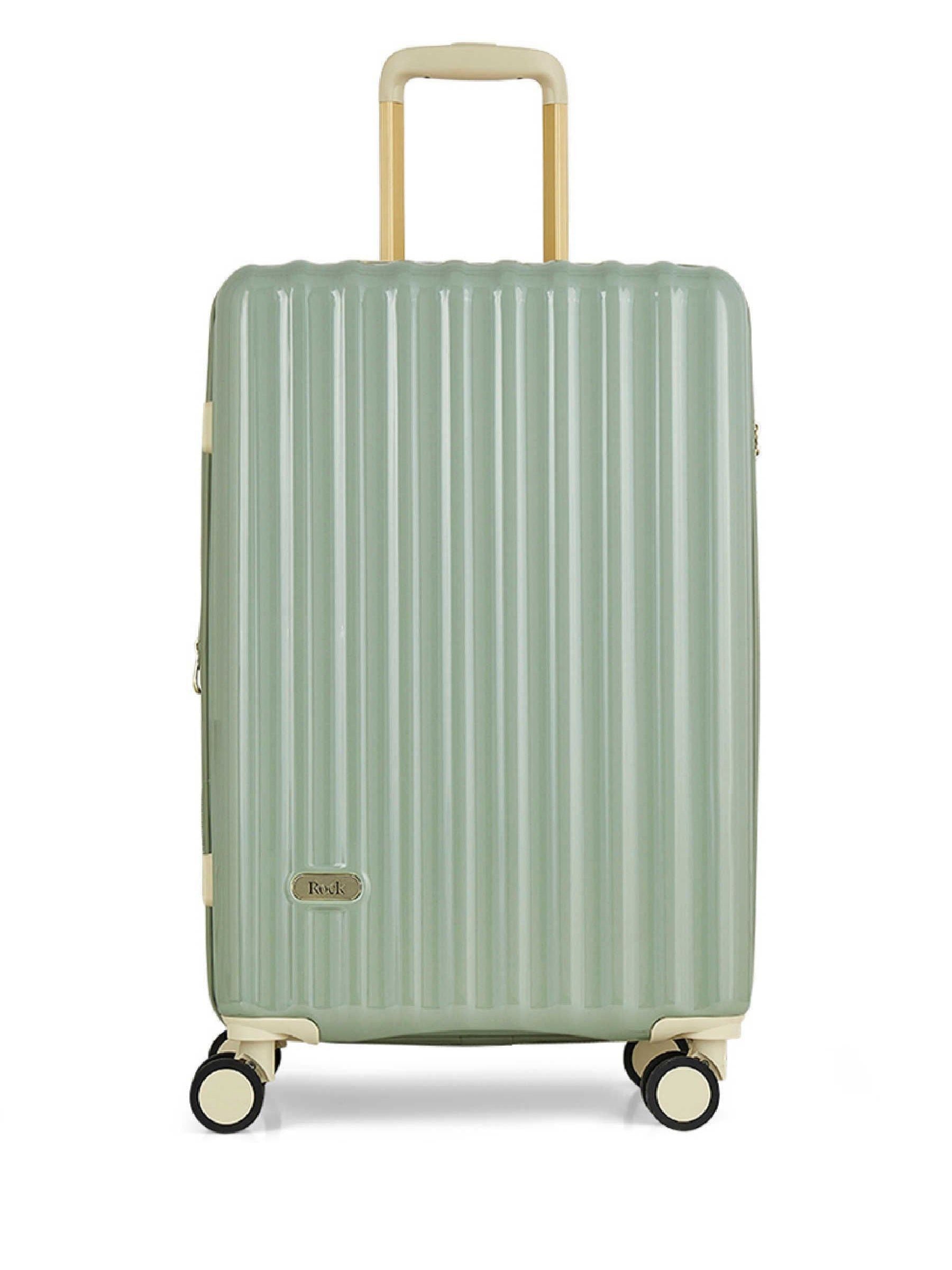 Rock Men's Green Primrose Suitcase Medium - Image 4