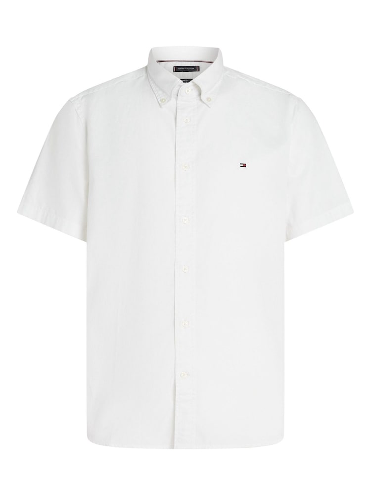 Camisa de popeline Tommy Hilfiger Core Flex - Imagem 1 de 4