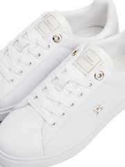 Tommy Hilfiger White Essential Elevated Cupsole Sneakers - Image 7 of 8