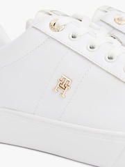 Tommy Hilfiger White Essential Elevated Cupsole Sneakers - Image 8 of 8