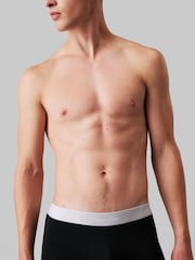 Calvin Klein Black Icon Cotton Stretch Low Rise Trunks 3 Pack - Image 5 of 5