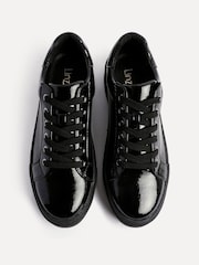 Linzi Black Reset Lace-Up Flatform Trainers - Image 4 of 5