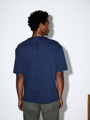 Blue Washed Heavyweight T-Shirt - Image 3 of 8