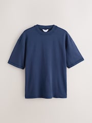 Blue Washed Heavyweight T-Shirt - Image 5 of 8