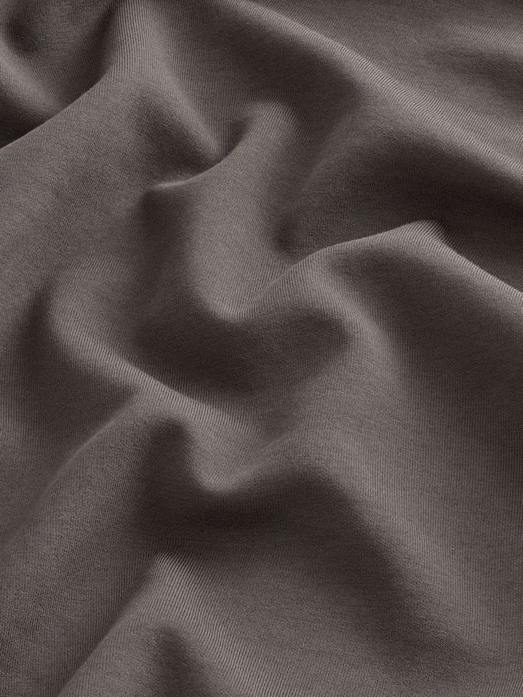 Brown Regular Fit Smart Soft Touch Heavyweight T-Shirt - Image 2 of 3 Brown Regular Fit Smart Soft Touch Heavyweight T-Shirt - Image 2 of 3