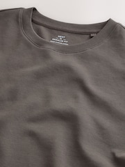 Brown Regular Fit Smart Soft Touch Heavyweight T-Shirt - Image 7 of 7