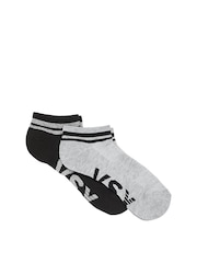 Victoria's Secret Black & Heather Grey 2 Pack Ankle Socks - Image 1 of 1