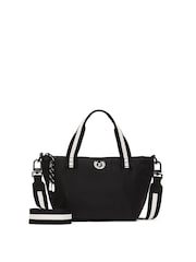 Victoria's Secret PINK Black Mini Cross-Body Tote Bag - Image 1 of 4