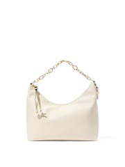 Victoria's Secret Swan Studs Cream Medium Hobo Bag - Image 1 of 2