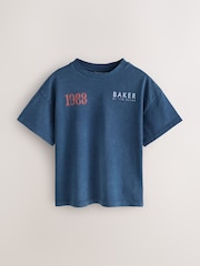 Baker by Ted Baker Oversized Graphic T-Shirt - Image 7 of 10