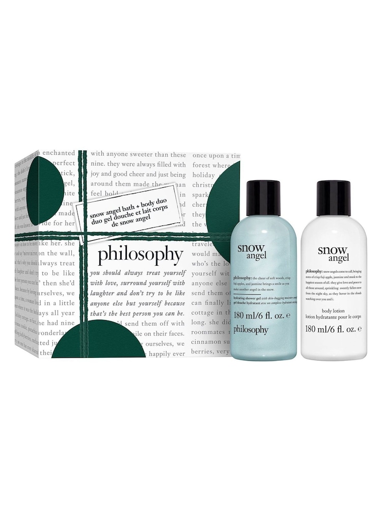 Philosophy Snow Angel Cleanse and Moisturise Gift Set - Image 1 of 2 Philosophy Snow Angel Cleanse and Moisturise Gift Set - Image 1 of 2