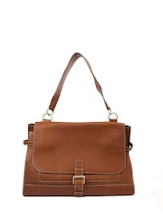 The Handbag Clinic Mulberry Oak Chiltern Mesenger Brown Tote Bag - Image 1 of 7