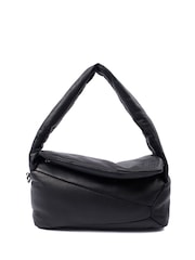 Loewe Black Puzzle Shoulder Bag - Image 1 of 7