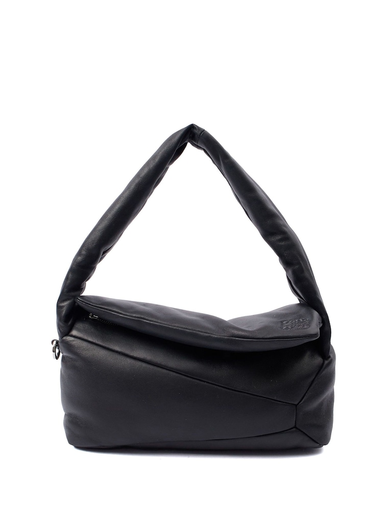 Loewe Black Puzzle Shoulder Bag - Image 1 of 7