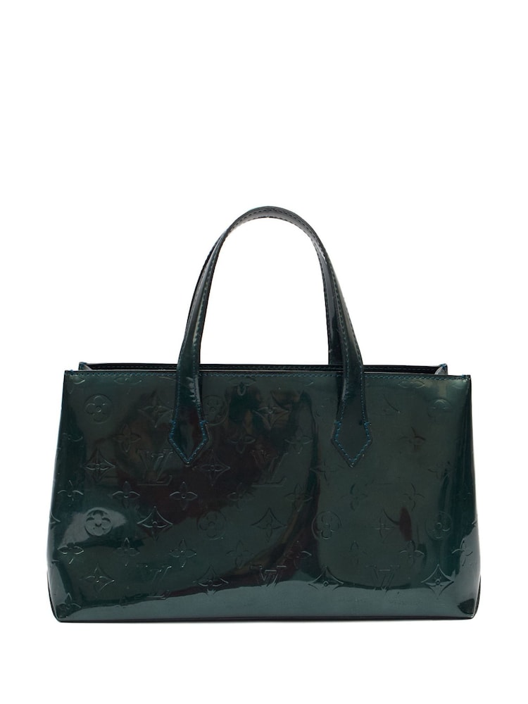 Louis Vuitton Green Wilshire MM Tote - Image 2 of 7