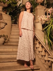 FatFace Frill Midi-skjørt - Bilde 4 av 5