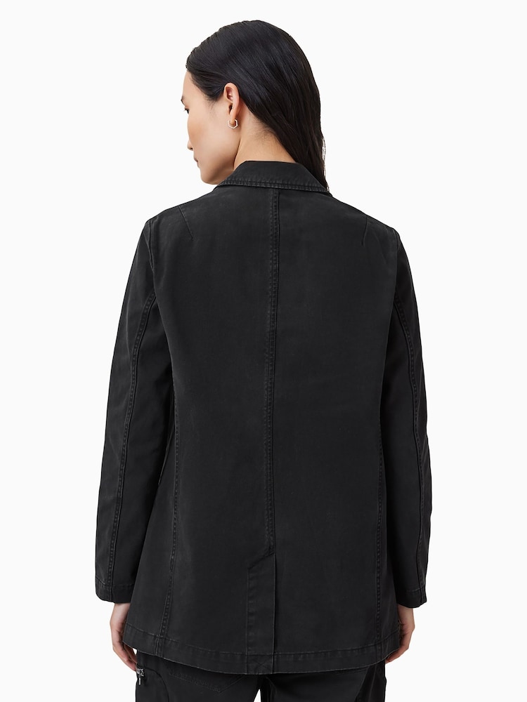 AllSaints Aleida Denim Blazer - Imagem 2 de 8