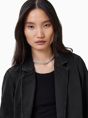 AllSaints Aleida Denim Blazer - Imagem 6 de 8