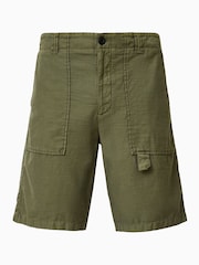 AllSaints Green Talbot Shorts - Image 7 of 8