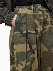 AllSaints Green Becca Denim Trousers - Image 3 of 8