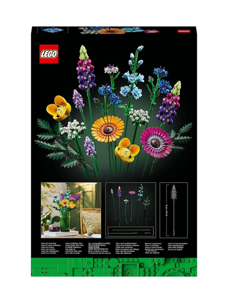 LEGO Icons Icons Wildflower Bouquet Flowers Set for Adults 10313 - Image 9 of 9 LEGO Icons Icons Wildflower Bouquet Flowers Set for Adults 10313 - Image 9 of 9