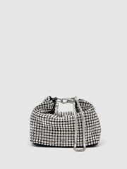 Reiss Leah Crystal Pouch Bag - صورة 1 من 6