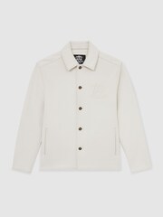 Reiss Ivory White Champ Shirt - Image 2 of 6