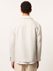 Reiss Ivory White Champ Shirt - Image 5 of 6