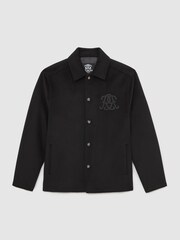 Reiss Black Champ Shirt - Image 2 of 7