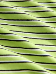 Green Stripe Maternity Supersoft Dress - Image 9 of 9