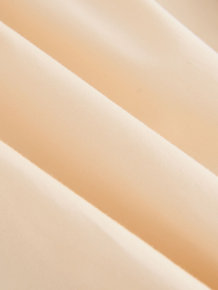 بيج فاتح - N.Premium Wrap Front Long Sleeve Shirt - صورة 8 من 8