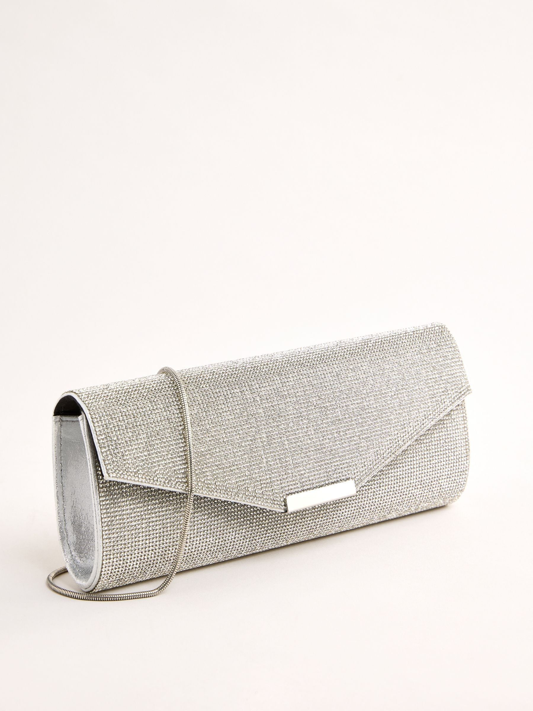 Buy Lipsy Silver Hotfix Clutch Bag from Next South Africa