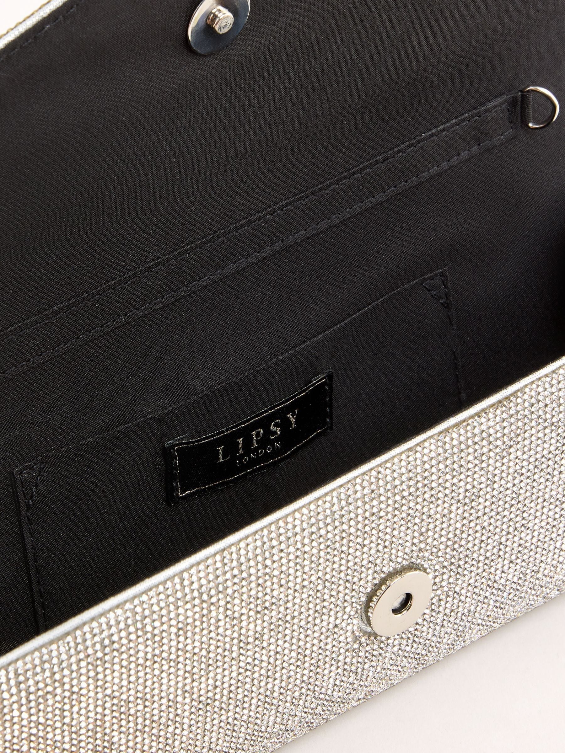 Buy Lipsy Silver Hotfix Clutch Bag from Next South Africa