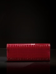 Kroko-Effekt in Rot - Lipsy Clutch - Bild 5 von 5