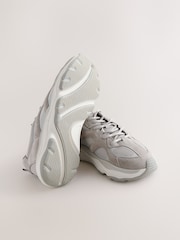 Gris - Suede Trim Runners - Imagen 5 de 5