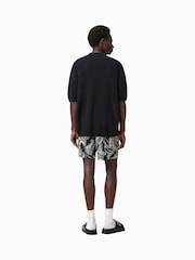 AllSaints White Marseille Swim Short - Image 8 of 9