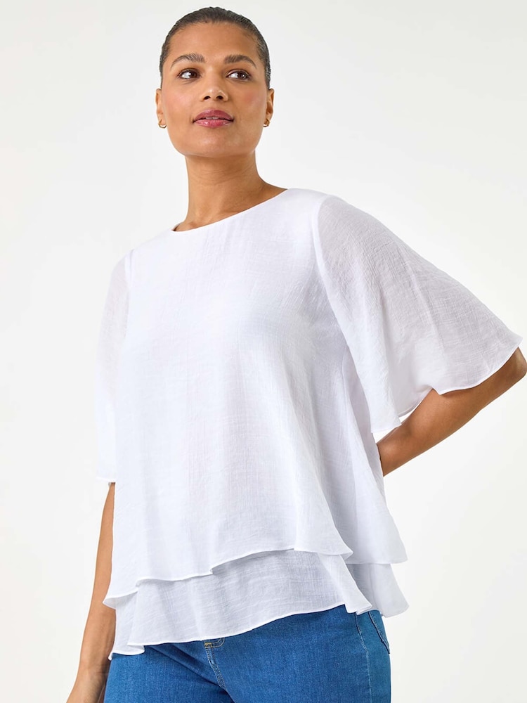 Roman Double Layered Tunic Top - Bild 1 von 5 Roman Double Layered Tunic Top - Bild 1 von 5