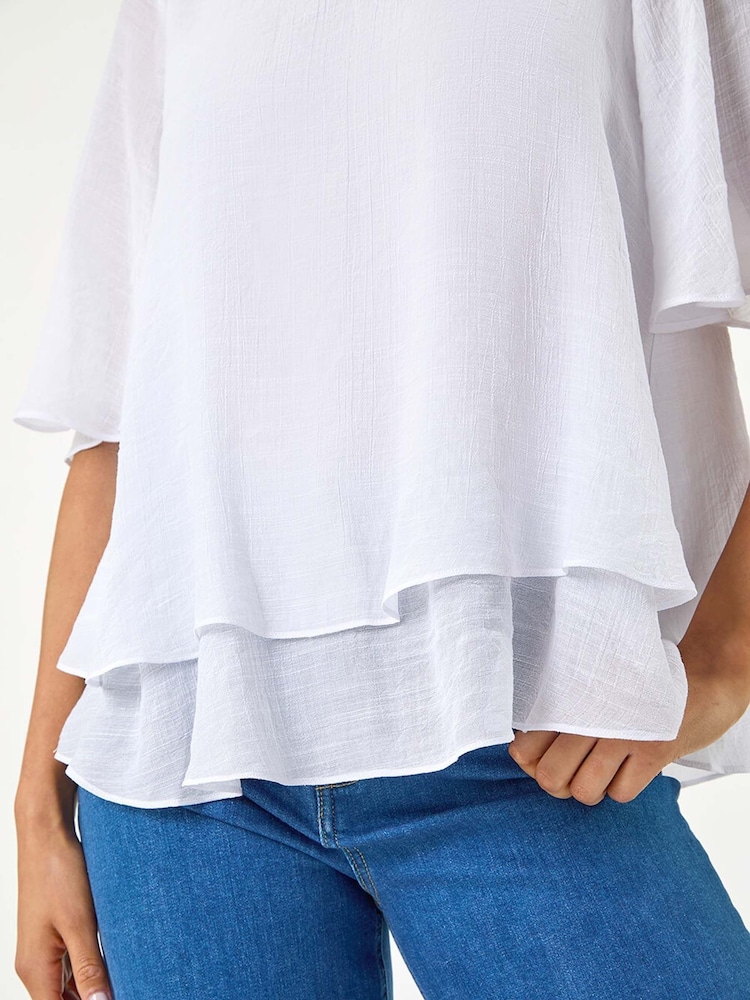 Roman Double Layered Tunic Top - Bild 5 von 5 Roman Double Layered Tunic Top - Bild 5 von 5