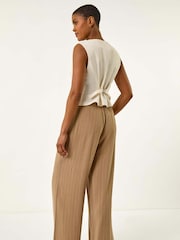 Roman White V-Neck Button Through Waistcoat - Image 2 of 5