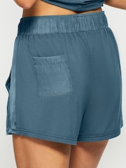 KBX Light Blue Raye Soft Jersey Shorts - Image 2 of 7