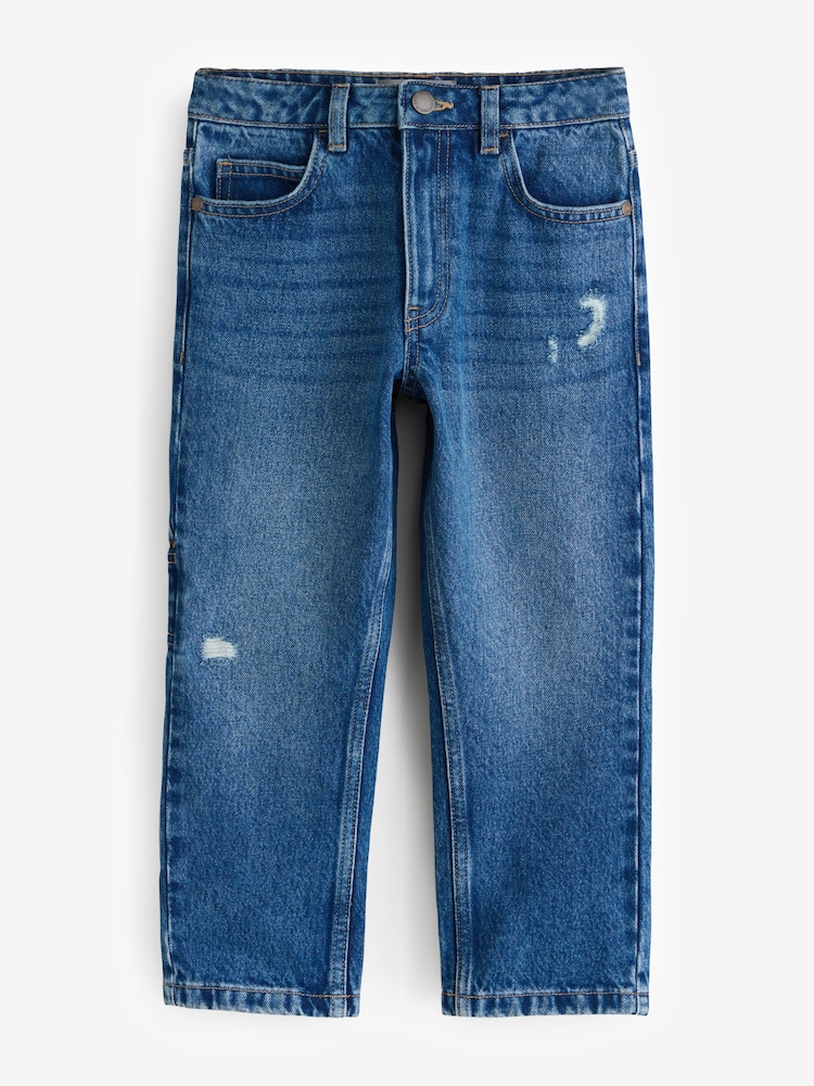 Dark Blue Carpenter Denim Short Trousers - Image 1 of 1