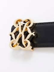 River Island Black Swirl Buckle Belt - Image 3 of 3