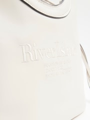 River Island Cream Rounded Handle Tote Bag - Image 5 of 6