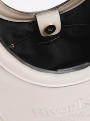 River Island Cream Rounded Handle Tote Bag - Image 6 of 6