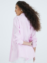 River Island Pink Printed Parrot Embellished Shirt - Image 3 of 4