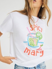 Camiseta estampada River Island Spicy Margarita - Imagem 4 de 4