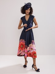 Phase Eight Blue Rakhi Scuba Dress - Image 1 of 7
